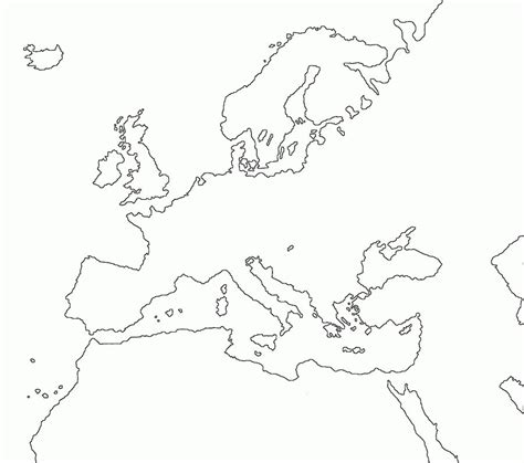 Blank Europe Map By Eddsworldbatboy1 On Deviantart