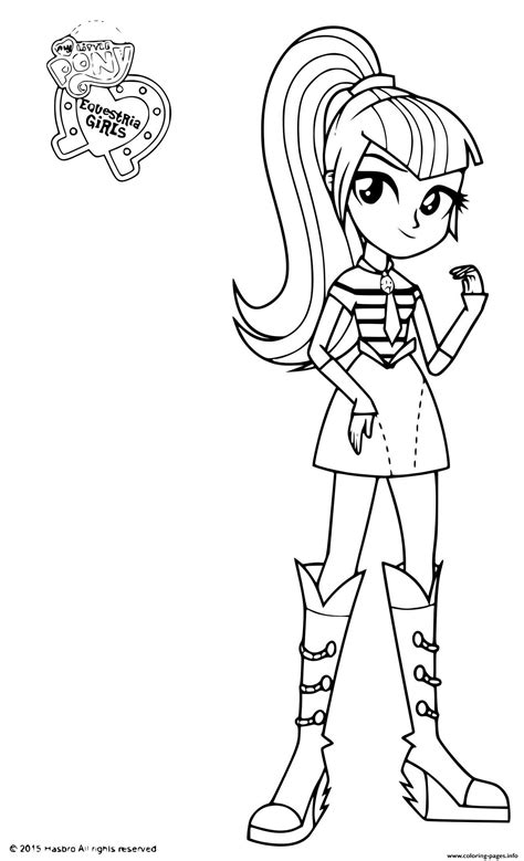 Cadence My Little Pony Equestria Girls Coloring Pages Equestria Girls