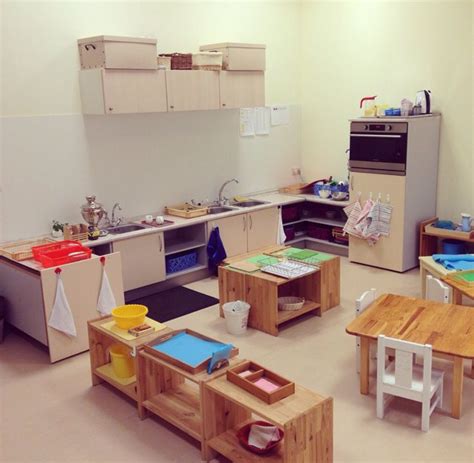 Montessori School Of Moscow Toddler Classroom Practical Life Area