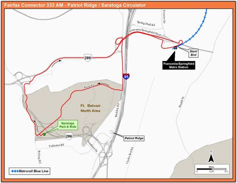 Fairfax Connector Modifies Route From Ft Belvoir To Metro Lorton Va
