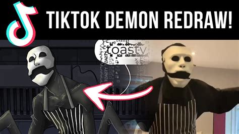Drawing Tiktok Demons Little Chef And Milk Demons Youtube
