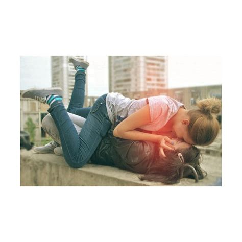 Cute Lesbians Tumblr Liked On Polyvore Featuring Couples Lesbian And Love Cute Lesbian