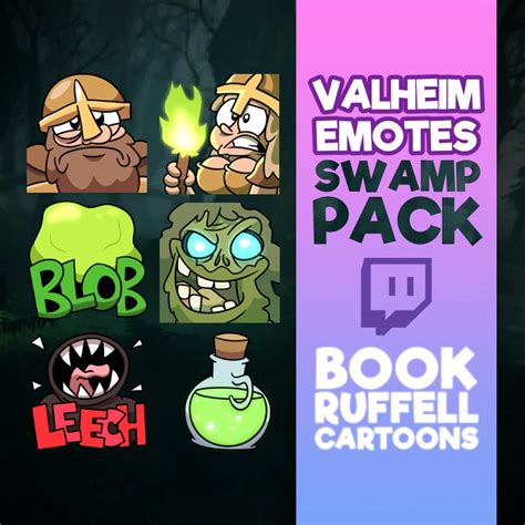 X Valheim Emoji Emotes Swamp Pack For Twitch Cute Valheim Etsy Hong Kong