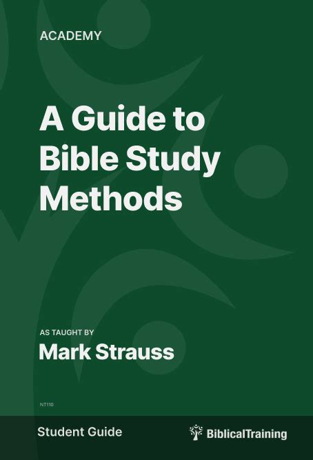 A Guide To Bible Study Methods Bible Study