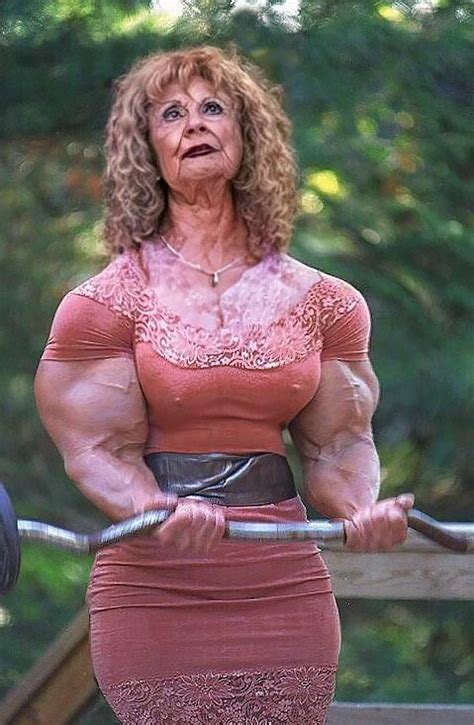 Granny Sara By Grannymuscle On Deviantart In Muscular Women