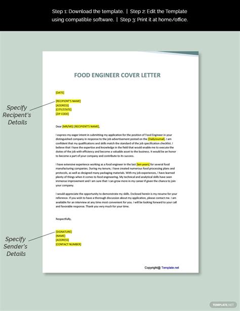 We did not find results for: FREE Food Engineer Cover Letter Template - Word | Google ...