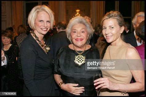 Beatrice Dautresme Baroness Philippine De Rothschild And Claire