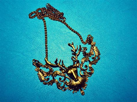 Necklace Of A Stag Is An Animal Related To The Goddess Flidais Her