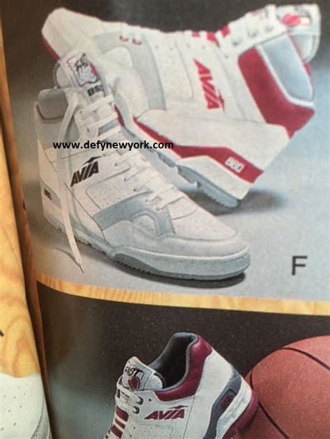 Avia 860 Basketball Shoe High Top 1989 Defy New York Sneakersmusic
