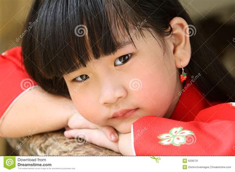 Sad Face Stock Image Image Of Cute Asian Chinese