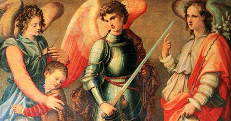 Archangels Michael Gabriel And Raphael