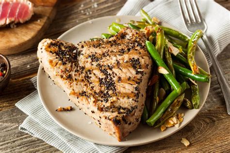 Grilled Tuna With Soy Dipping Sauce Recipe