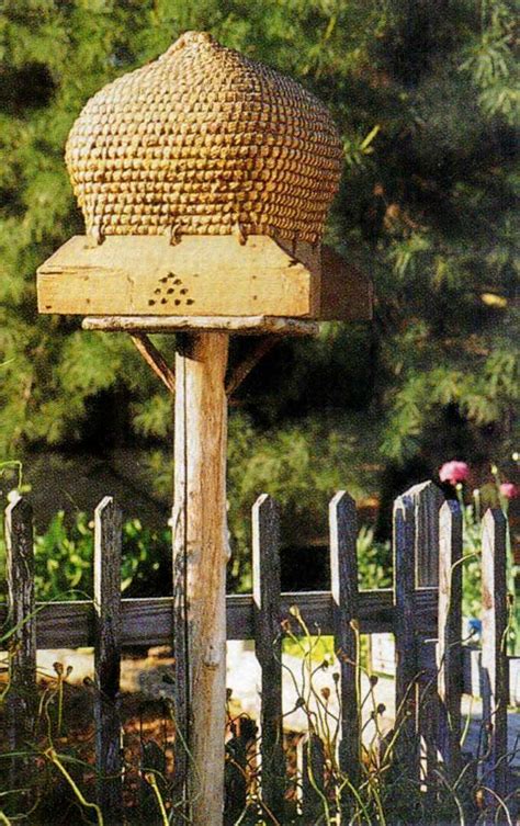 266 Best Bee Skeps In The Garden Images On Pinterest