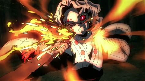 Kamado Tanjiro Vs Rui Enbu Bakketsu Anime Slayer Demon