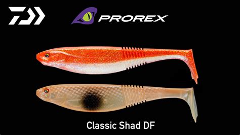 Daiwa Prorex Classic Shad Df Lures Qty X Per Pack Cm Pike Predator