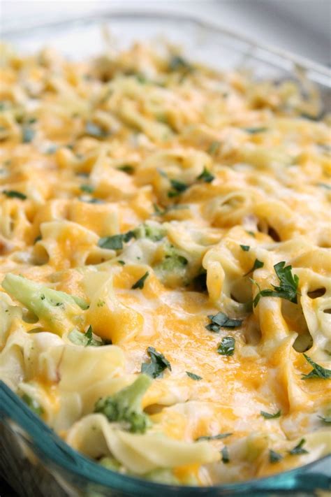 While this recipe is written for the oven, it's actually quite. Broccoli Chicken Casserole with Egg Noodles - Real Life Dinner