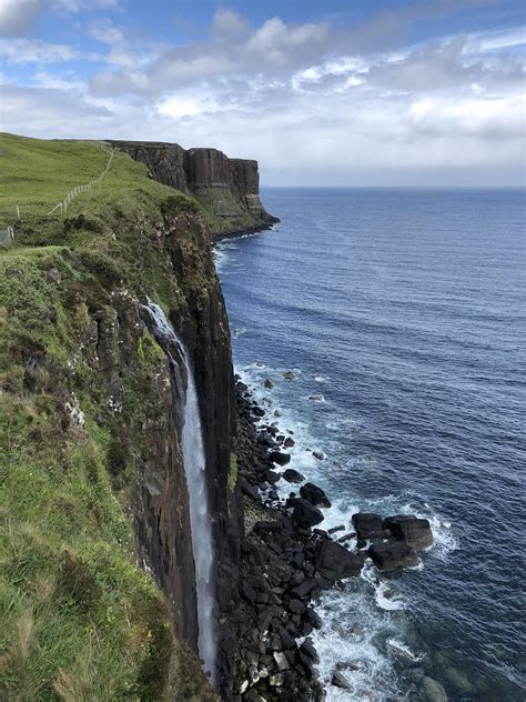 Spectacular Kilt Rock On The Isle Of Skye