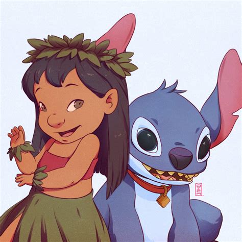 Awesome Lilo And Stitch Art Disney Art Disney Fan Art