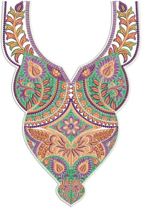 Neck Embroidery Designs Photos Embroidery