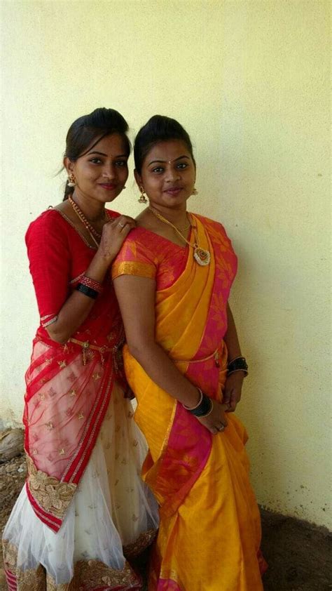 Cute Telugu Girls In Halfsaree Indian Girl Bikini Desi Girl Image