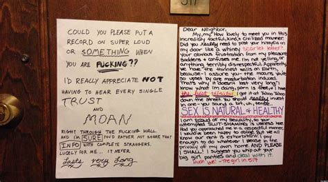 Chicago Neighbors Fight Over Loud Sex In Apartment Building Via Passive Aggressive Notes Photo