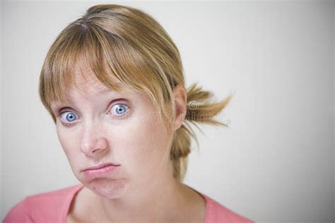 Frustrated Woman Stock Image Image Of Expressive Portrait 17705103