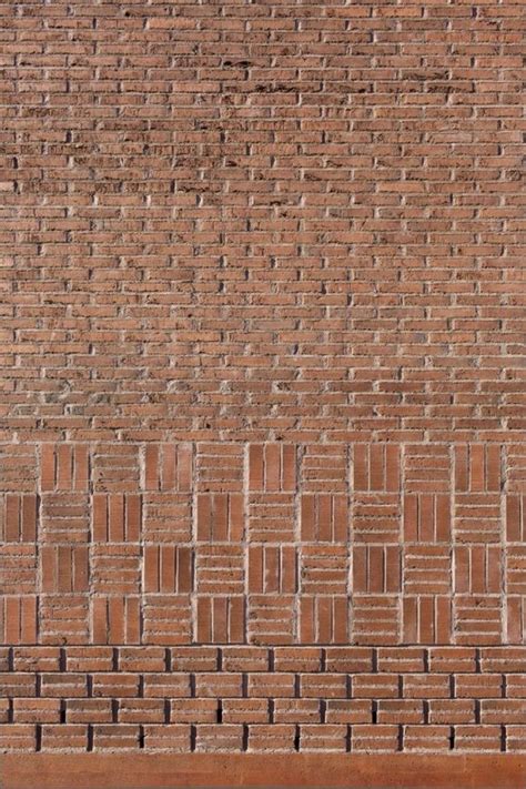 A stone wall may be decorated with such a pattern sculpted in relief; Reclaimed Brick Tile Patterns - from Ordinary to ...