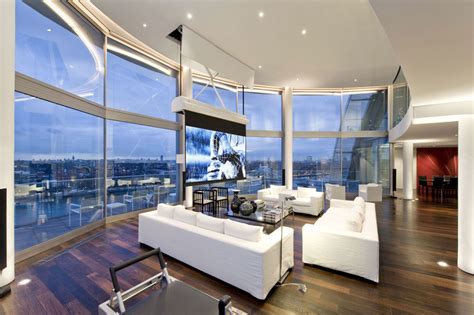 Thames Riverside Luxury Penthouse Apartment | iDesignArch | Interior Design, Architecture ...