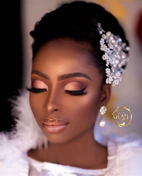 Pin By Yandii Thobile On Makeup Black Bridal Makeup Bridal Makeup