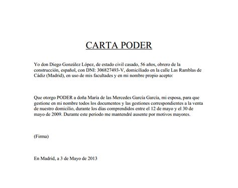Formato Word Carta Poder Simple Mexico Thomas Rivera Ejemplo De Carta