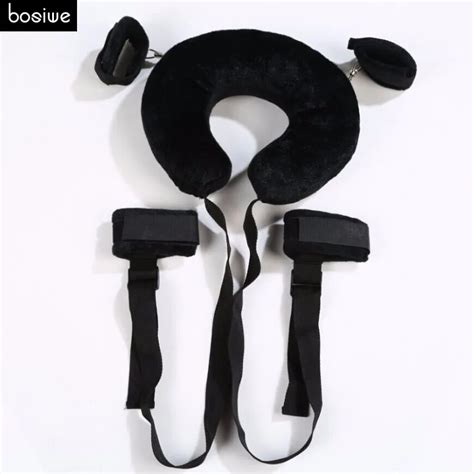 Sex Pillow With Ankle Cuffs Adult Toy Sex Swing Chairs Open Leg Bondage Belt Furniture Adult Sex
