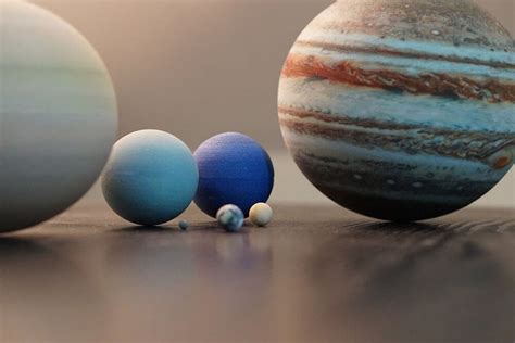Create Your Own Desktop Solar System With These 3d Printed Planets