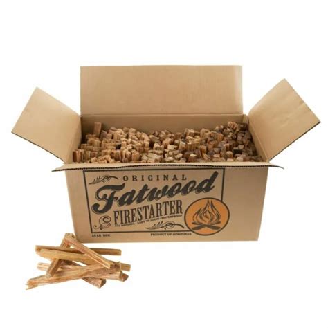 Fatwood Fire Starters 25 Pounds Natural Wood Kindling Quick Start