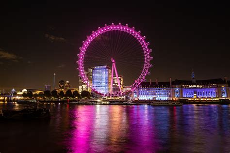 It stands at millenium pier, on the south bank of the river thames, close to. London Eye Has Turned Pink Under A New Sponsorship Deal