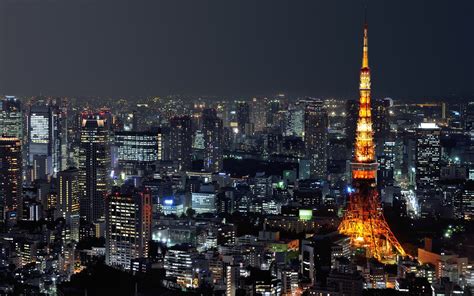 4k hdr night city lights tokyo cityscape japan hd wallpaper rare gallery