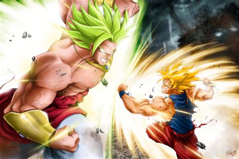 After the fight with gogeta you were training until goku came and got you.you started training with goku,vegeta,whis,and beerus,after that whis asked you to go kill a demon king because the food on that planet was delicious and angles couldn't. *Broly v/s Goku* - dragon ball z foto (36327376) - fanpop
