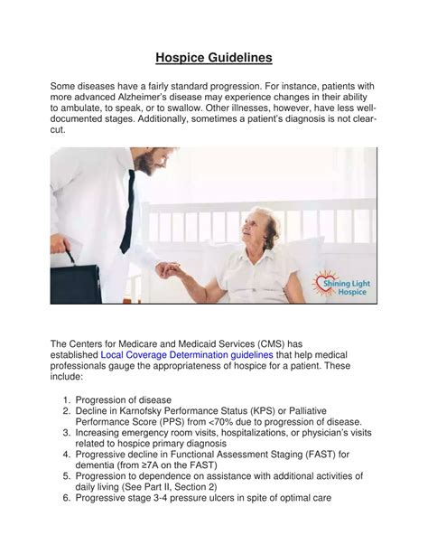 Ppt Hospice Guidelines Powerpoint Presentation Free Download Id
