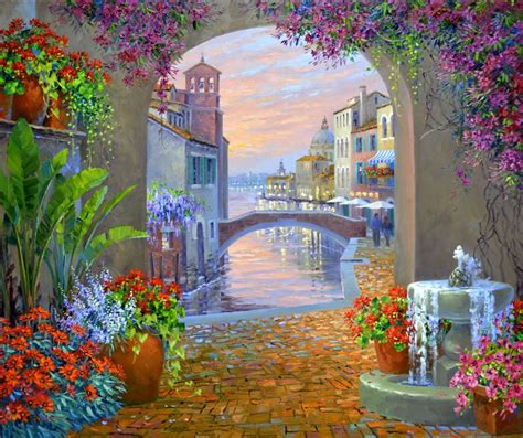 May Mikki Senkarik Venice Painting Painting Landscape Art