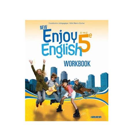 Workbook New Enjoy English 5e niveau A1-A2 : Chez Rentreediscount Le