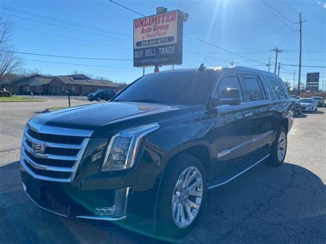 2015 Cadillac Escalade Esv For Sale In West Chester Oh Unlimited