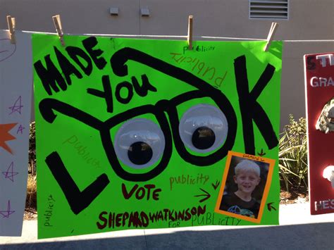 Elementary School Election Poster Ideas