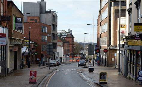 20 Pictures Of Stoke On Trent City Centre On Day One Of Lockdown 3