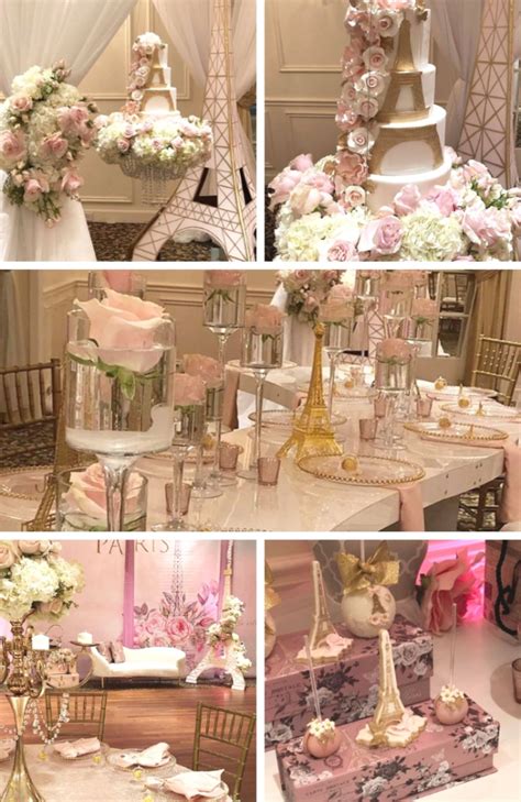 Parisian Quinceañera Birthday Party Ideas For Kids And Adults