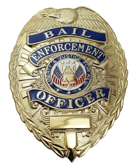Buy Bail Enforcement Officer Badge Durable 5 Pc Pincatch 2 14x3 18