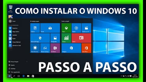 Como Formatar E Instalar O Windows 10 Passo A Passo 2017 Youtube Hot
