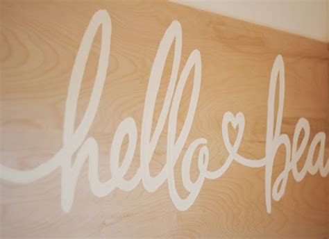 Project Denneler Hello Beautiful Sign