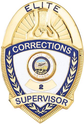 Corrections Shield Badge