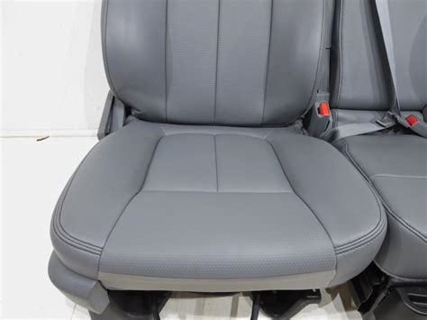 Replacement Ford F150 F 150 Oem Gray Vinyl Seats 2009 2010 2011 2012