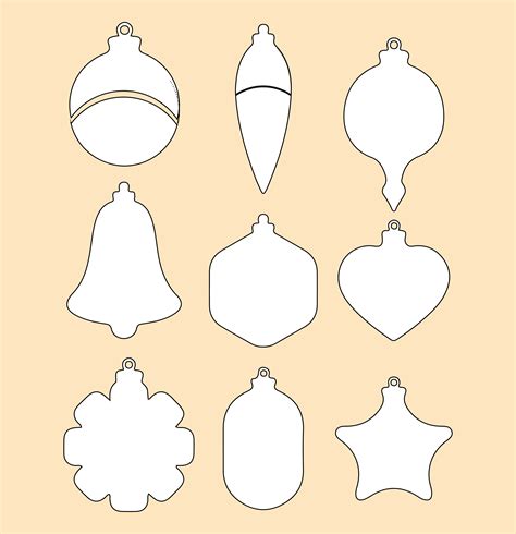 Best Free Printable Christmas Ornament Patterns Pdf For Free At My