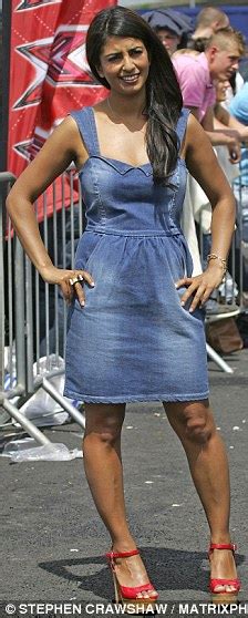 Konnie Huq Is Bang On Trend In Summery Denim Dress As She Arrives At